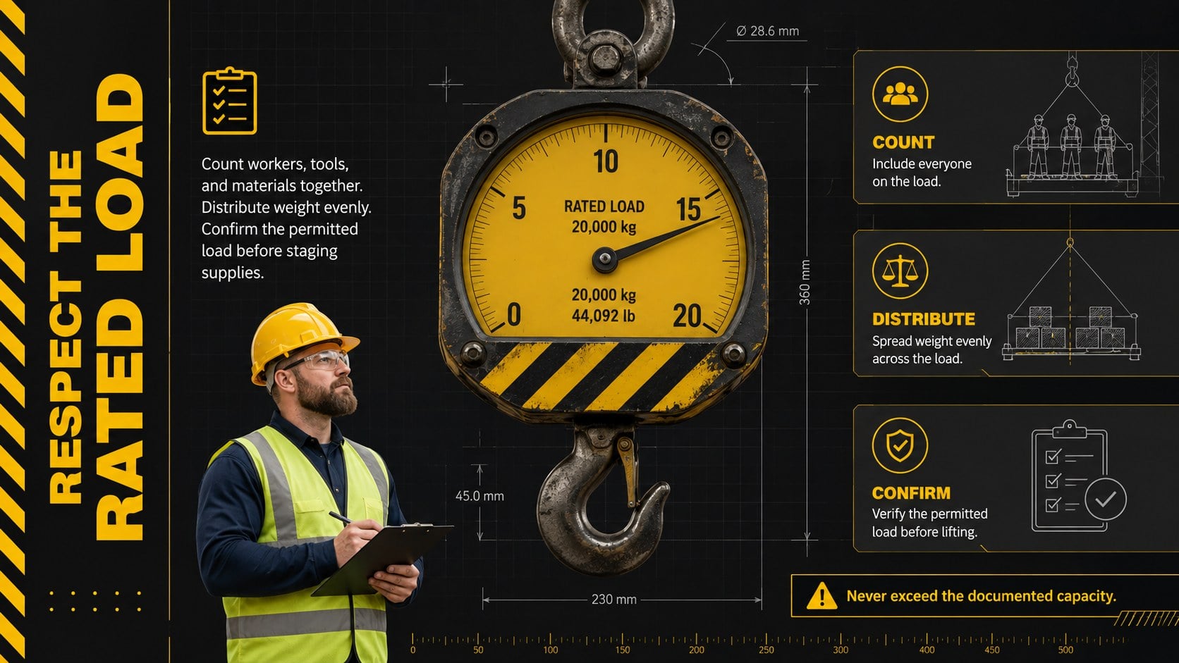 Scaffold Worksite Safety Training presentation template, slide 9