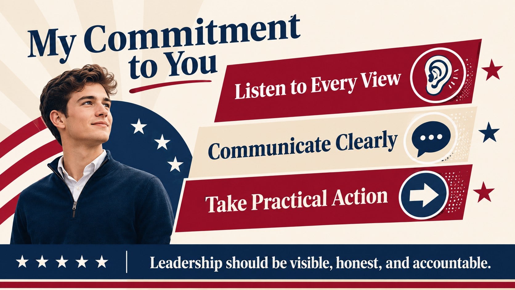 School Council Campaign Presentation presentation template, slide 12