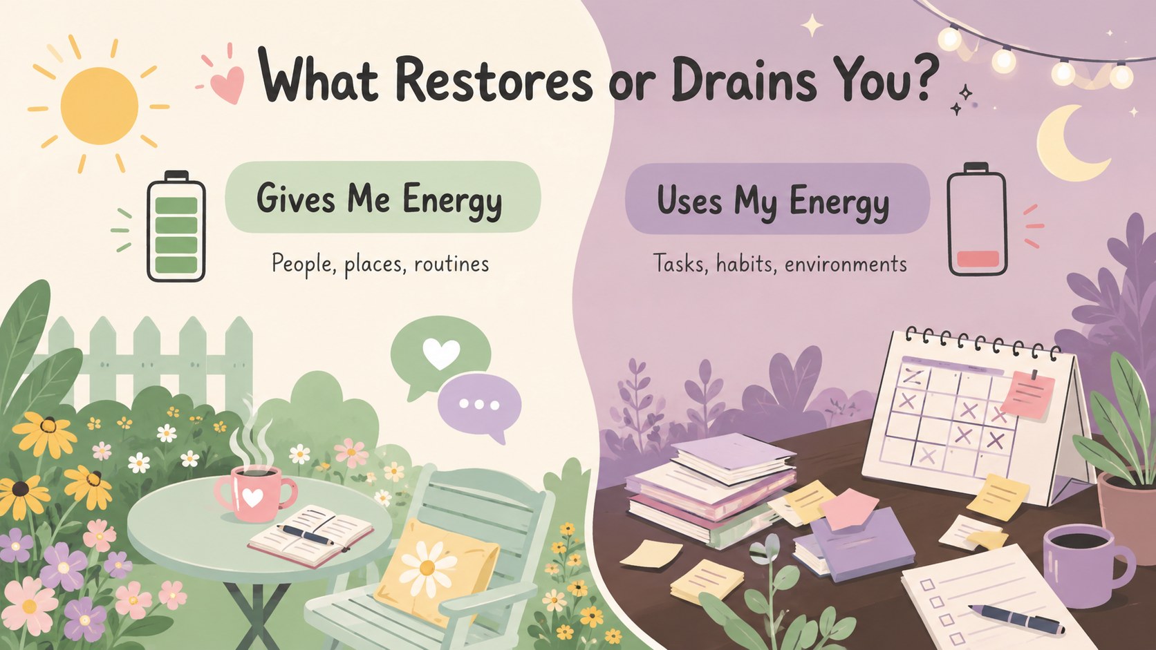 Self-Care Garden Presentation for Everyday Balance presentation template, slide 13