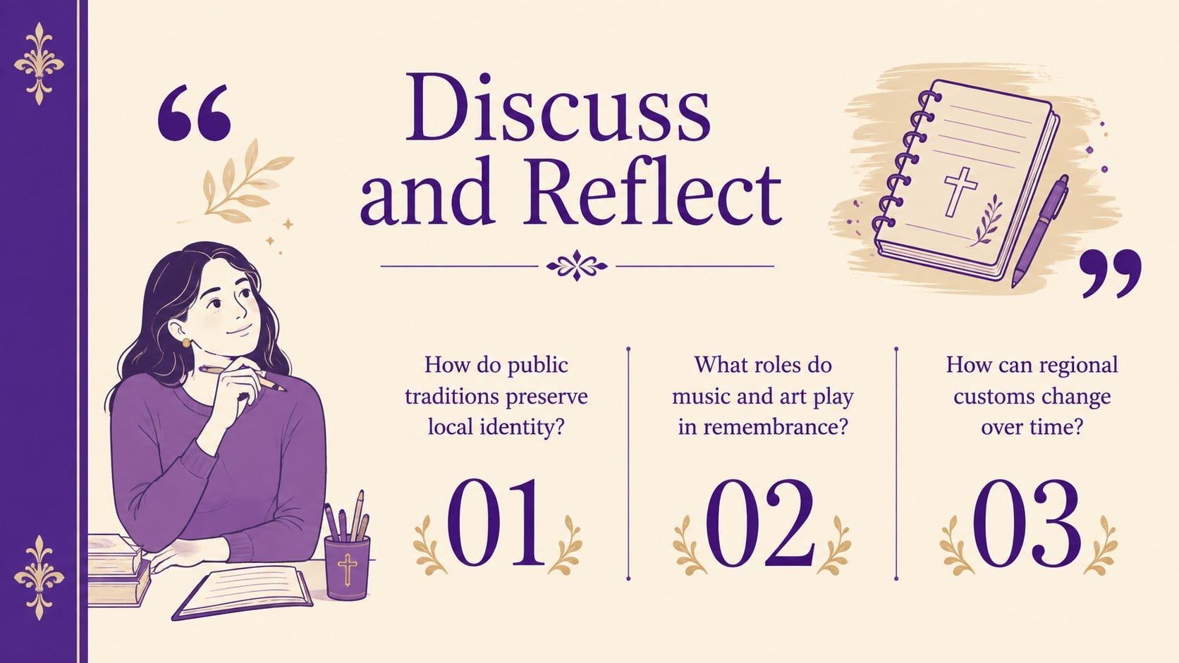 Semana Santa in Spain Cultural Guide presentation template, slide 11