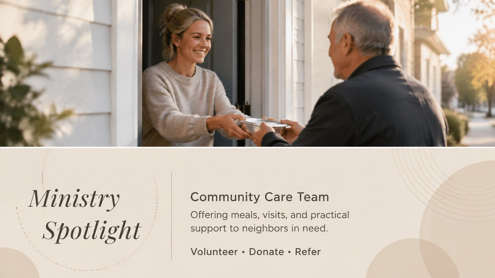 Serene Worship Service Presentation Theme presentation template, slide 10