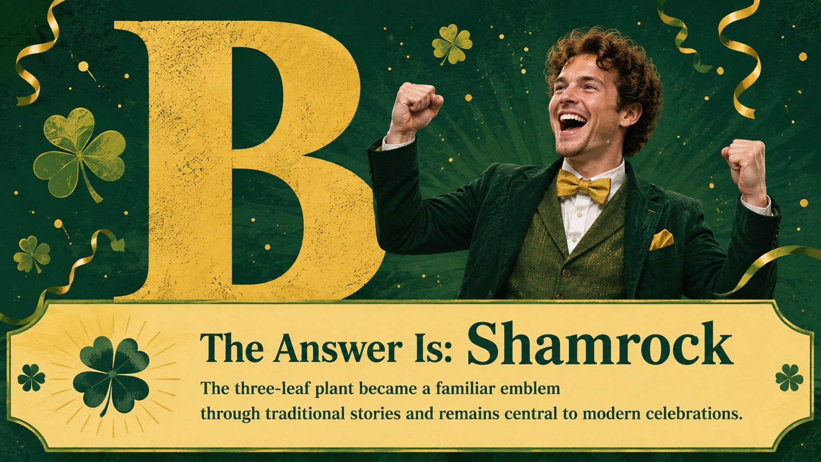 Shamrock Festival Presentation Theme presentation template, slide 11