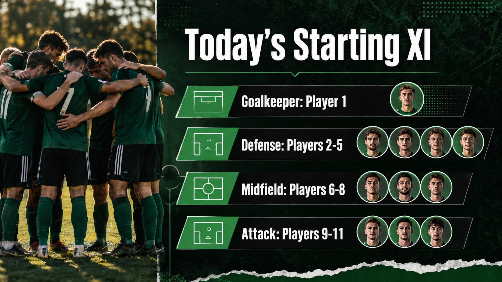 Soccer Roles and Formations Guide presentation template, slide 13