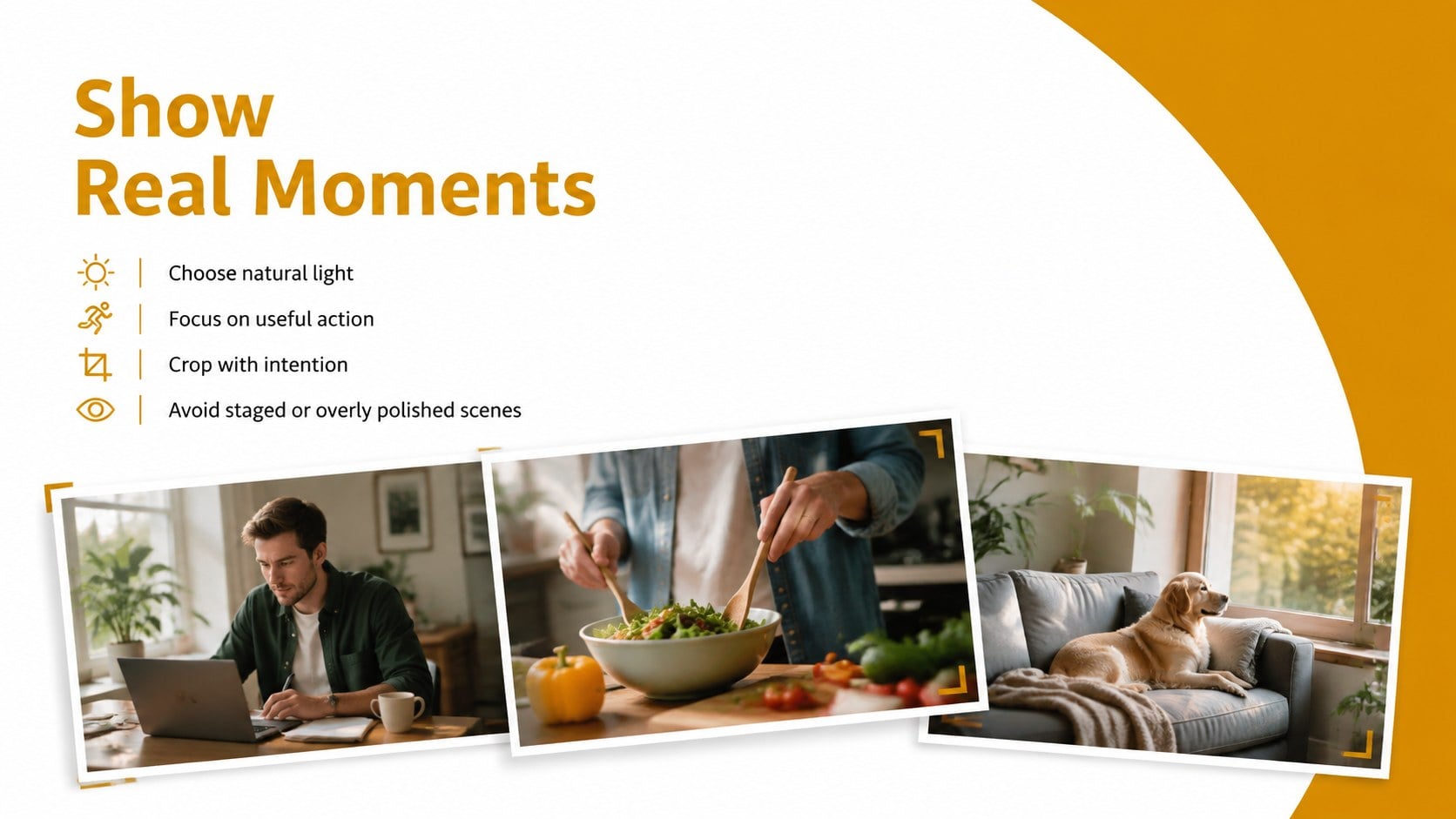 Social Channel Identity Playbook presentation template, slide 11