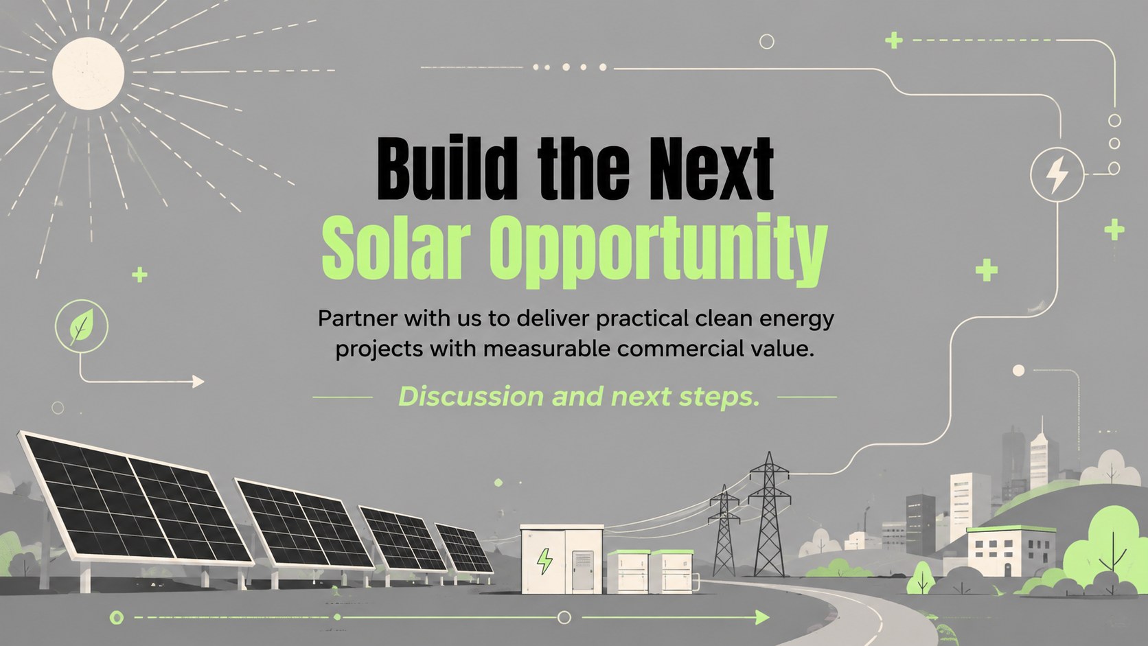 Solar Power Venture Pitch Deck presentation template, slide 15