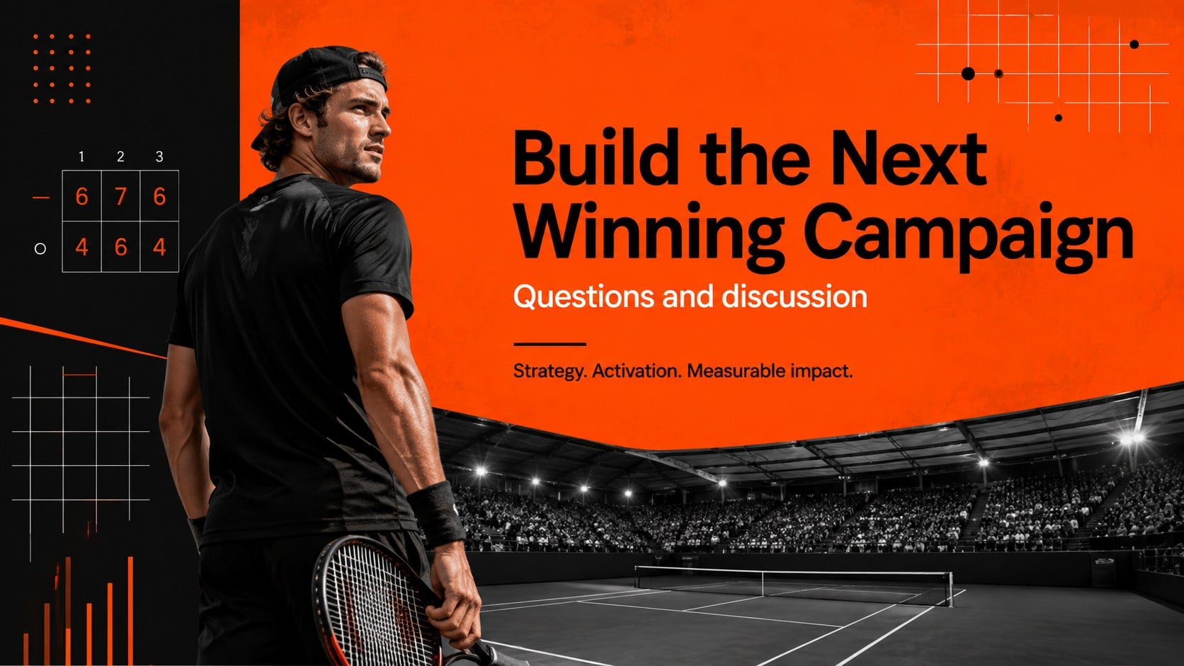 Sports Marketing Case Study Deck presentation template, slide 15