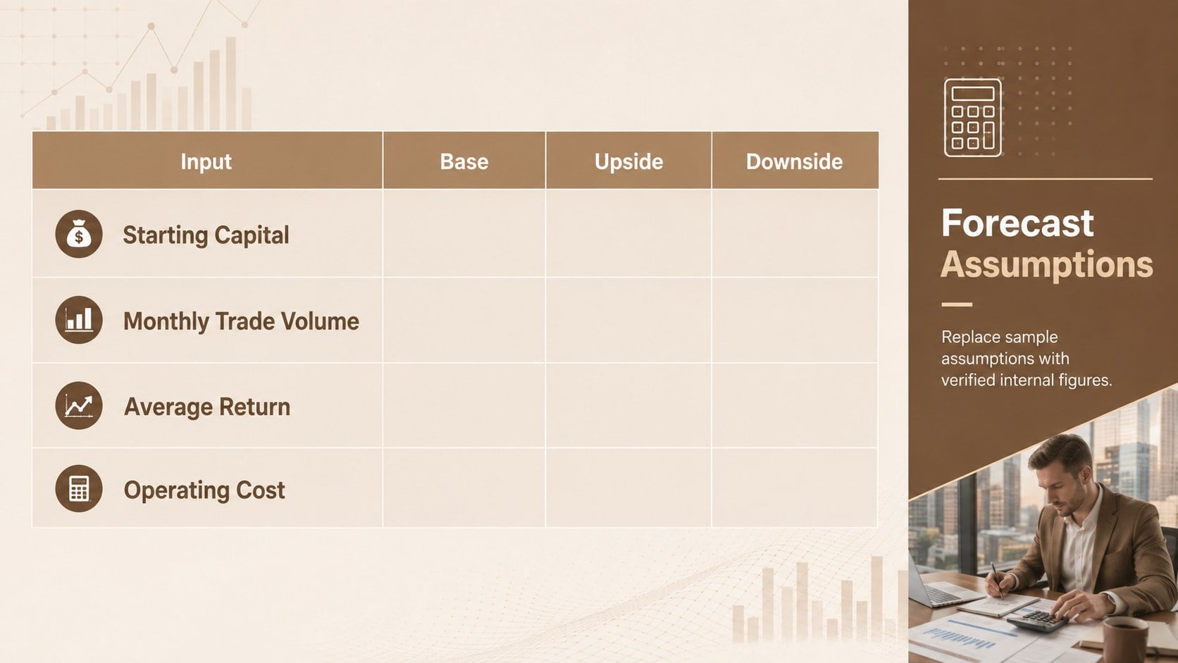 Modelo de apresentação Plano Estratégico de Trading de Ações, slide 13