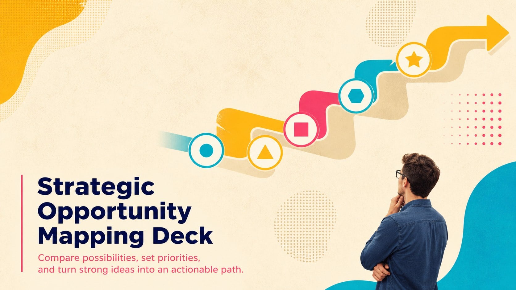 Strategic Opportunity Mapping Deck presentation template, slide 1