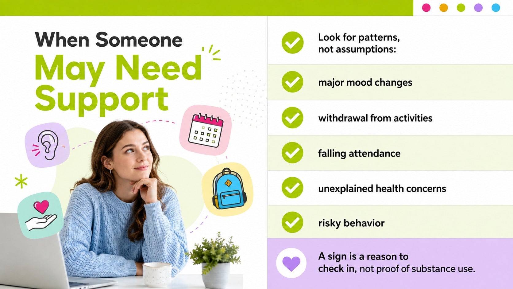 Student Drug Awareness Lesson Deck presentation template, slide 10