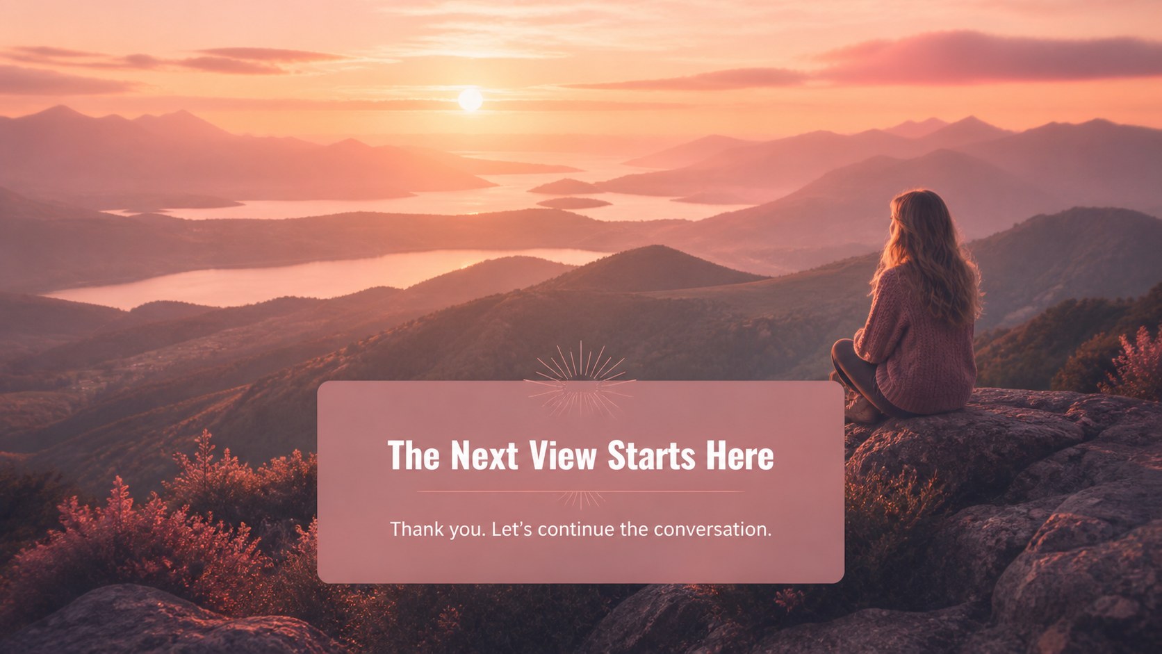 Modelo de apresentação Picos ao Pôr do Sol, slide 12