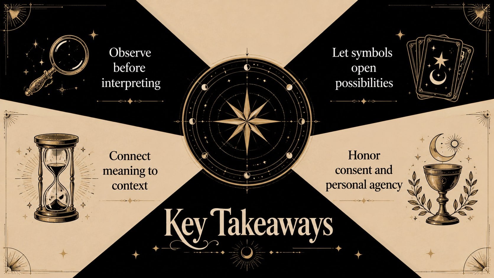 Tarot Reading Workshop Theme presentation template, slide 14