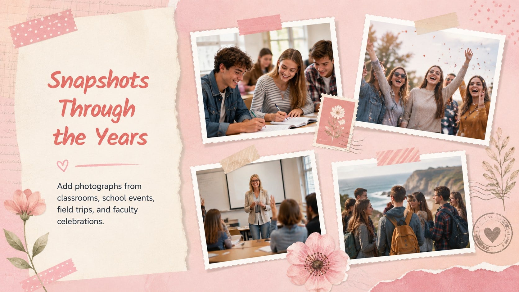 Teacher Farewell Celebration Slides presentation template, slide 11