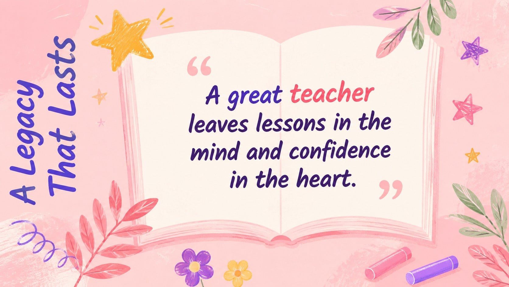 Teacher Farewell Celebration Slides presentation template, slide 13