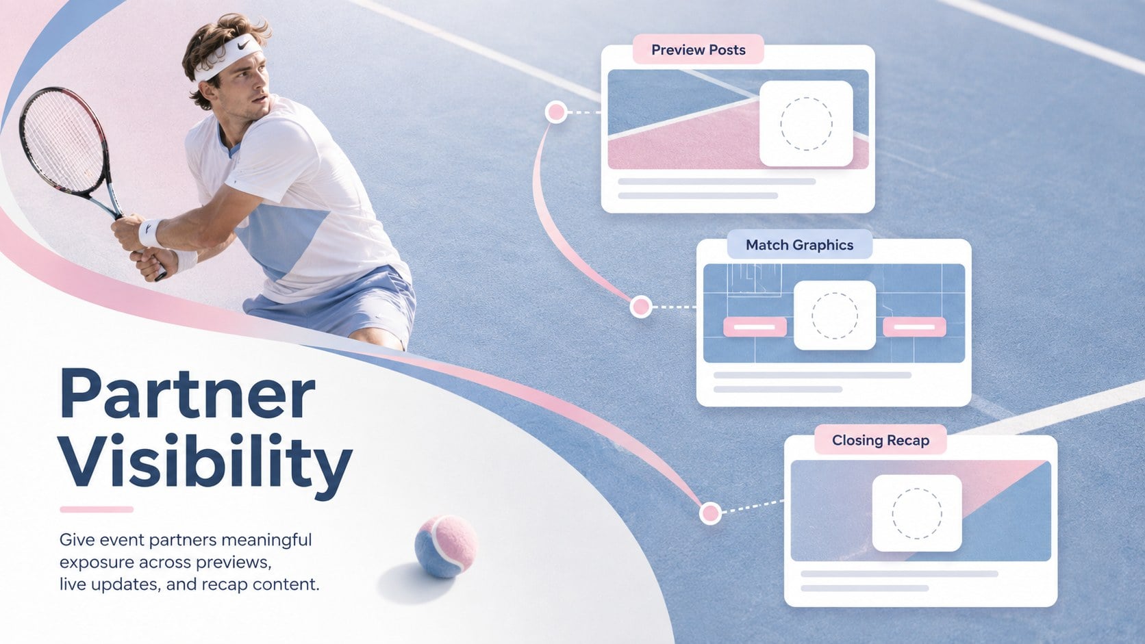 Tennis Tournament Social Campaign Deck presentation template, slide 10