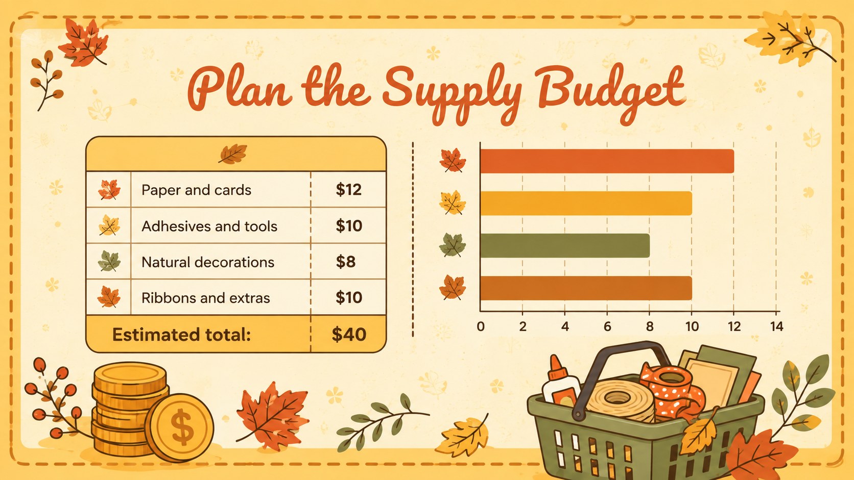 Thanksgiving Craft Workshop Deck presentation template, slide 13