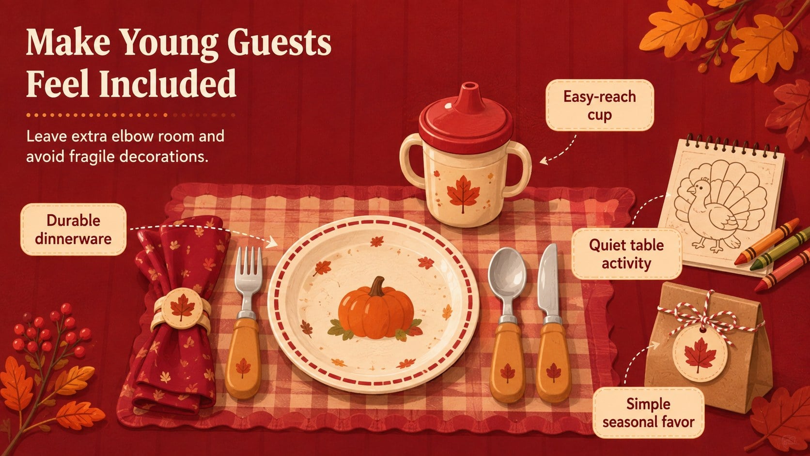 Thanksgiving Tablescape Styling Deck presentation template, slide 10
