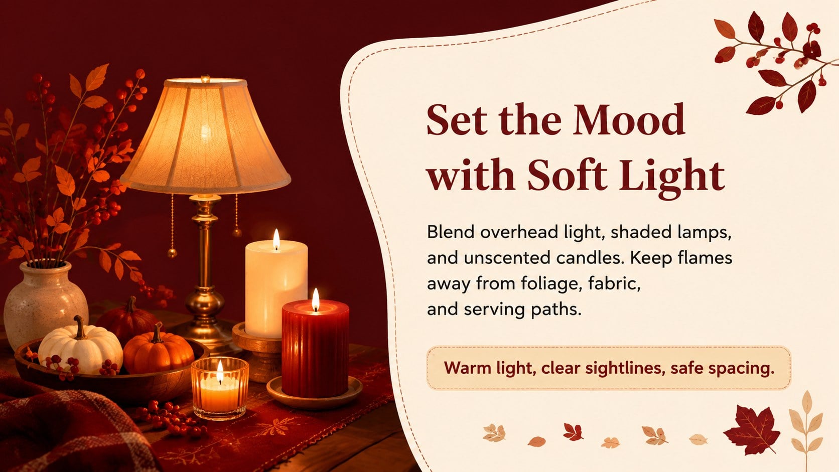 Thanksgiving Tablescape Styling Deck presentation template, slide 11