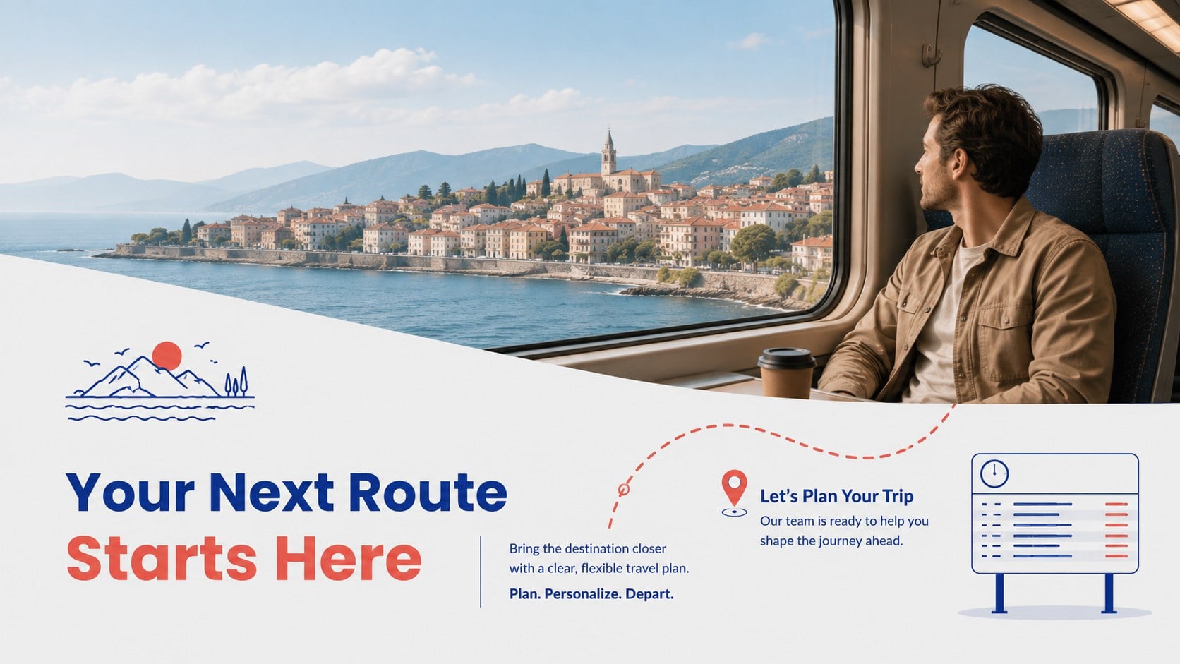 Tour Operator Campaign Brochure Deck presentation template, slide 15
