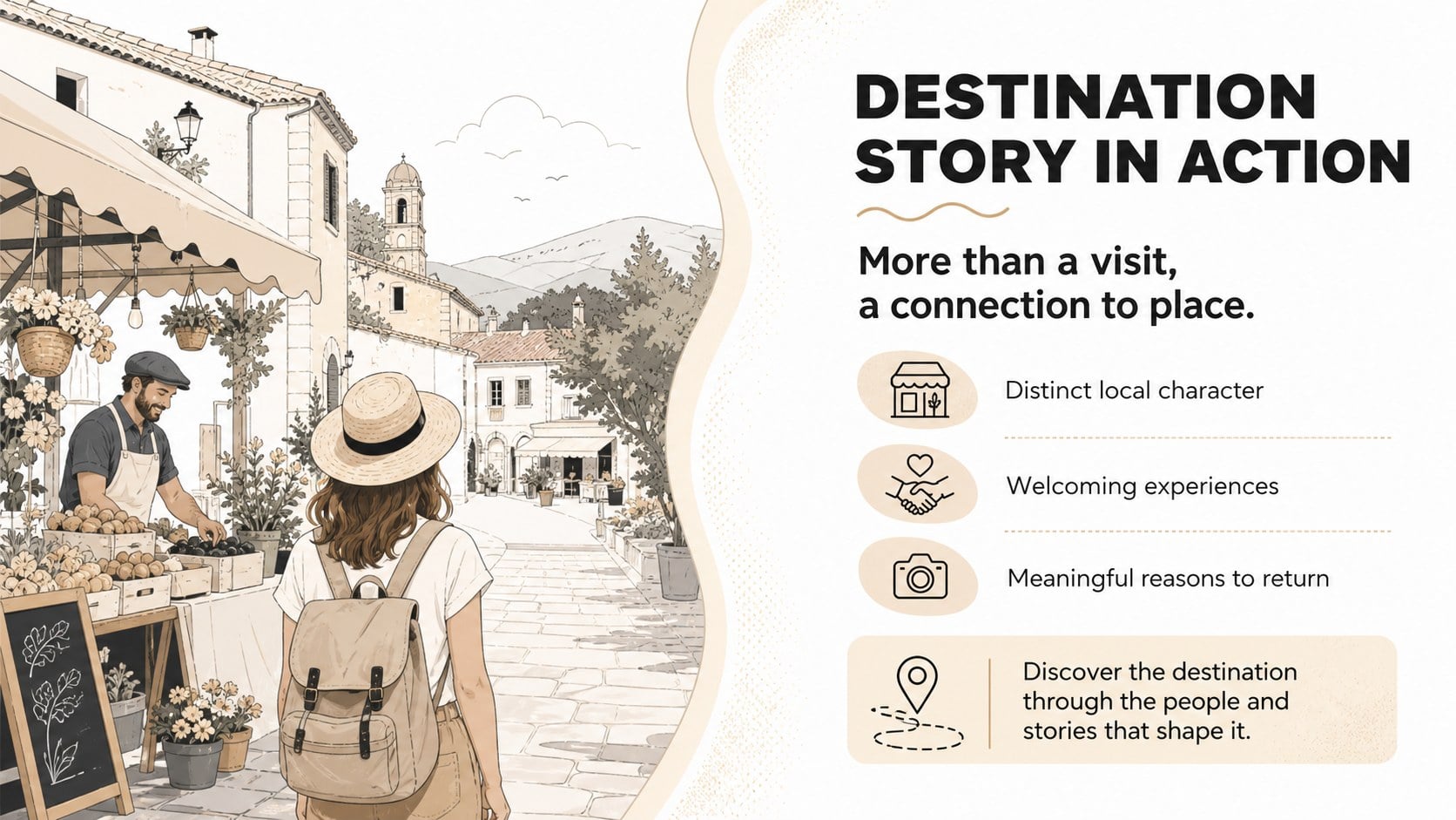 Tourism Communications Strategy Deck presentation template, slide 12