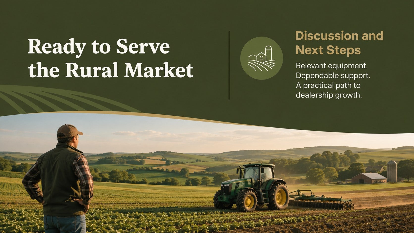 Tractor Dealership Planning Deck for Rural Markets presentation template, slide 14