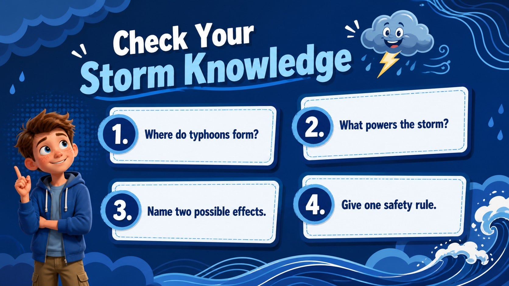 Typhoon Science Adventure Slides presentation template, slide 13