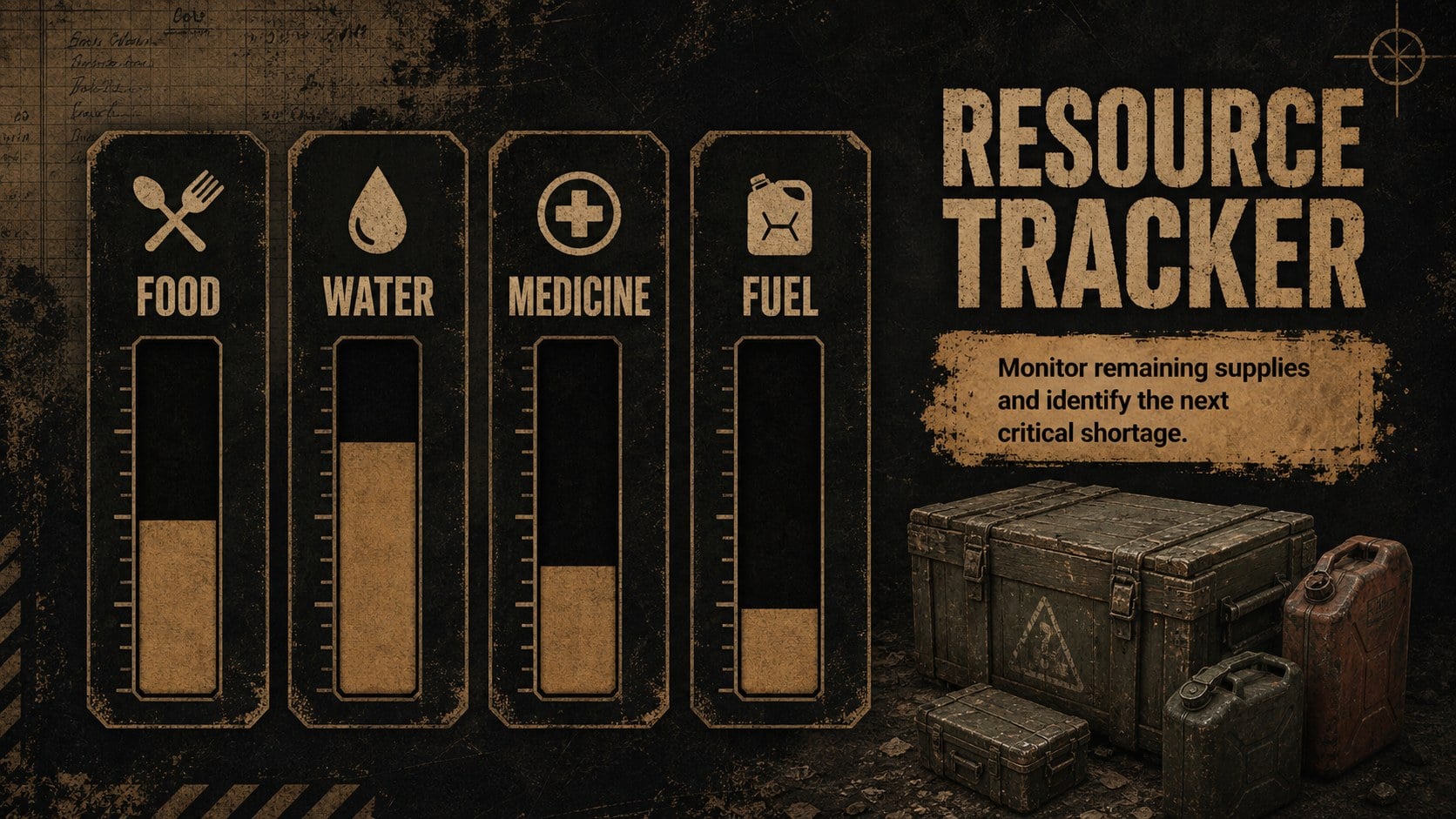 Undead Survival Scenario Theme presentation template, slide 10