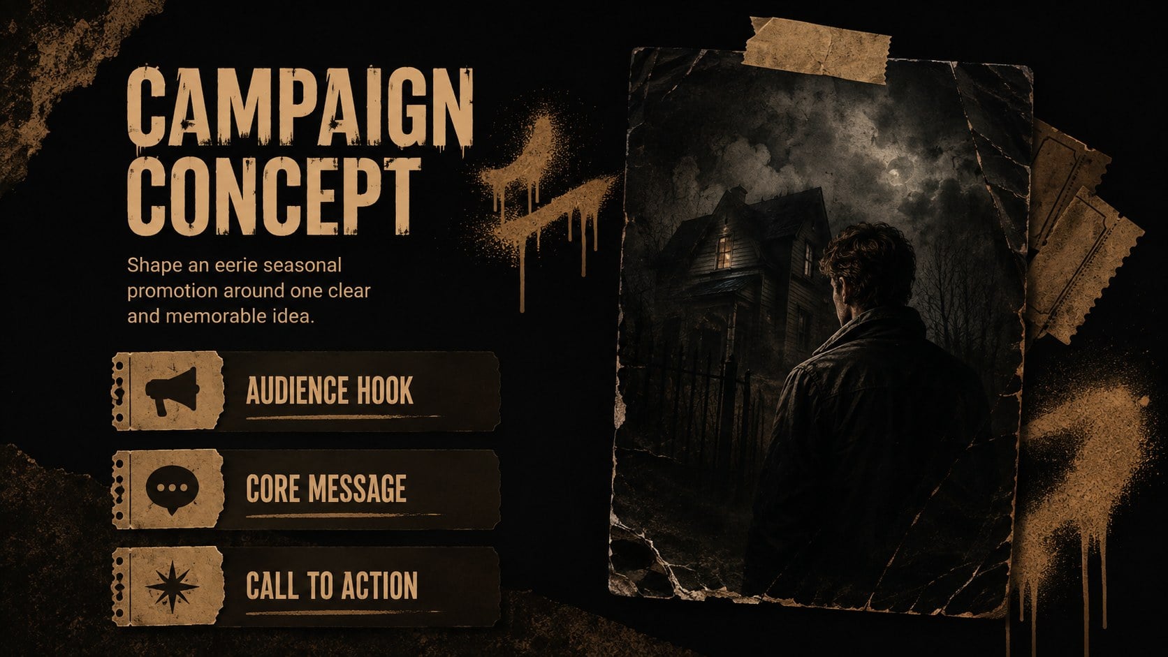 Undead Survival Scenario Theme presentation template, slide 12