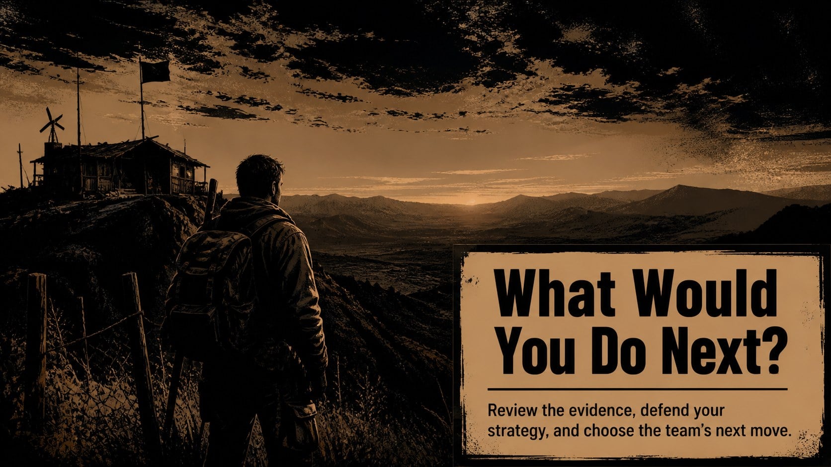 Undead Survival Scenario Theme presentation template, slide 15
