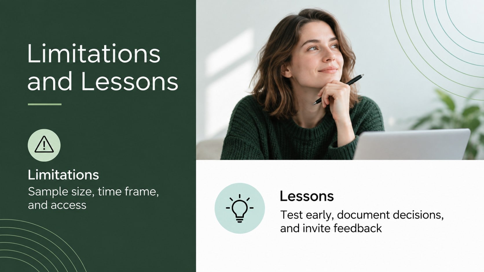University Capstone Defense Slides presentation template, slide 13