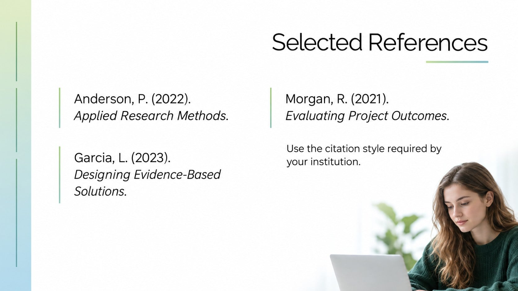 University Capstone Defense Slides presentation template, slide 14