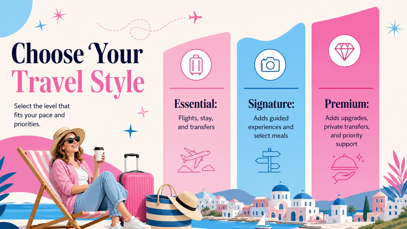 Vacation Package Sales Deck presentation template, slide 10
