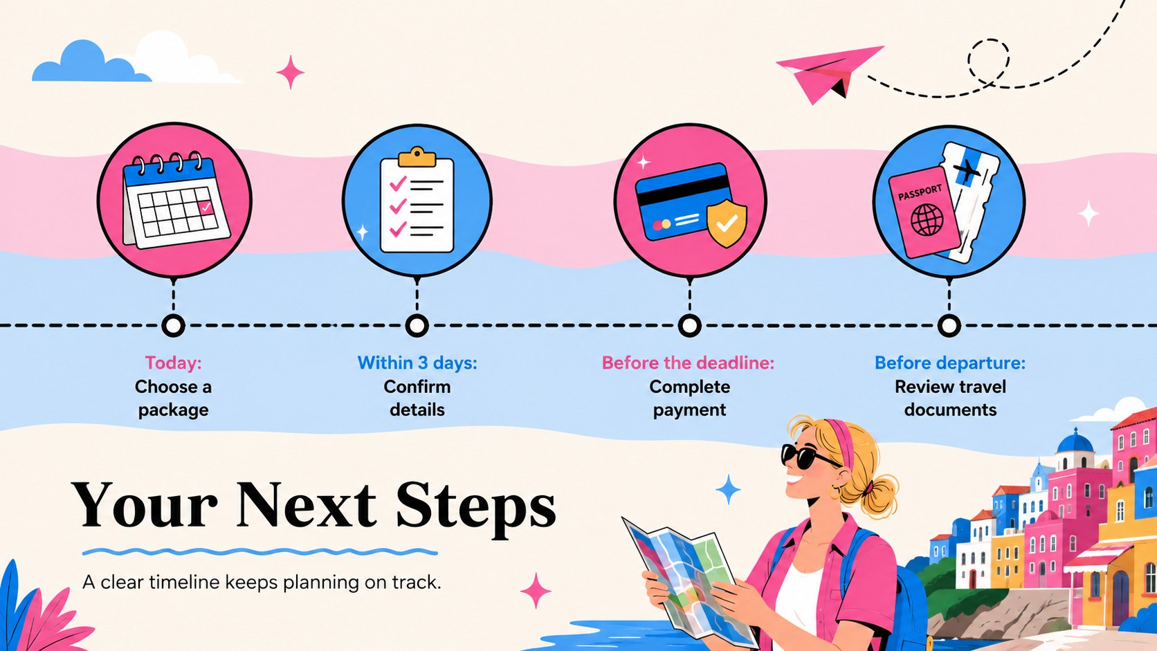 Vacation Package Sales Deck presentation template, slide 14