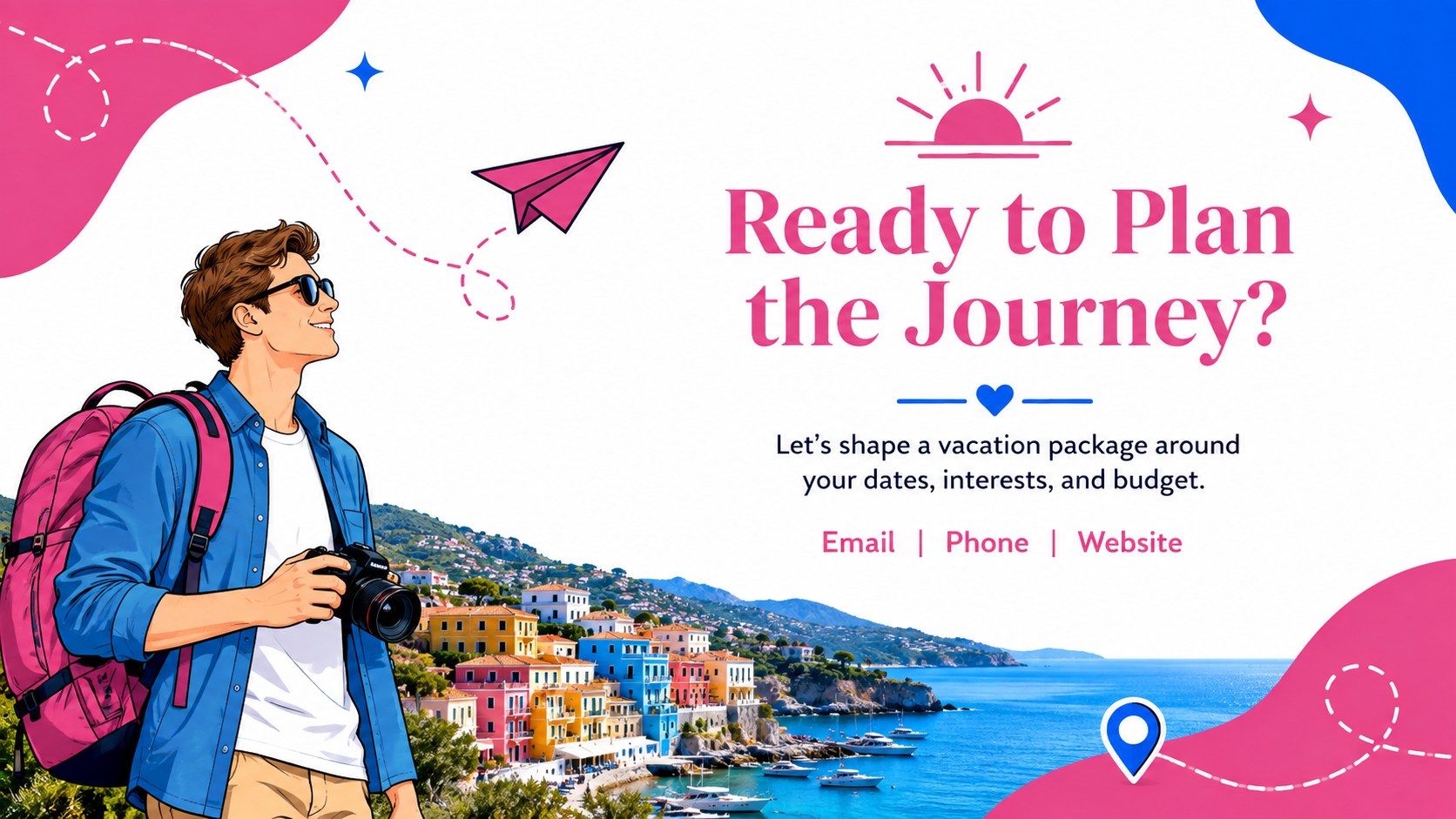 Vacation Package Sales Deck presentation template, slide 15