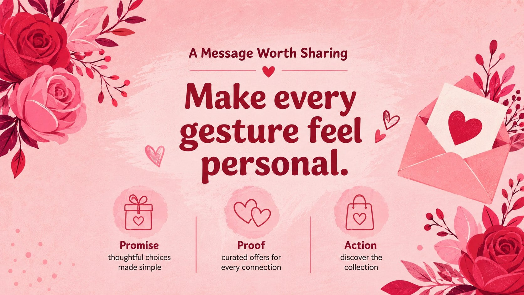 Valentine's Day Marketing Strategy Deck presentation template, slide 5