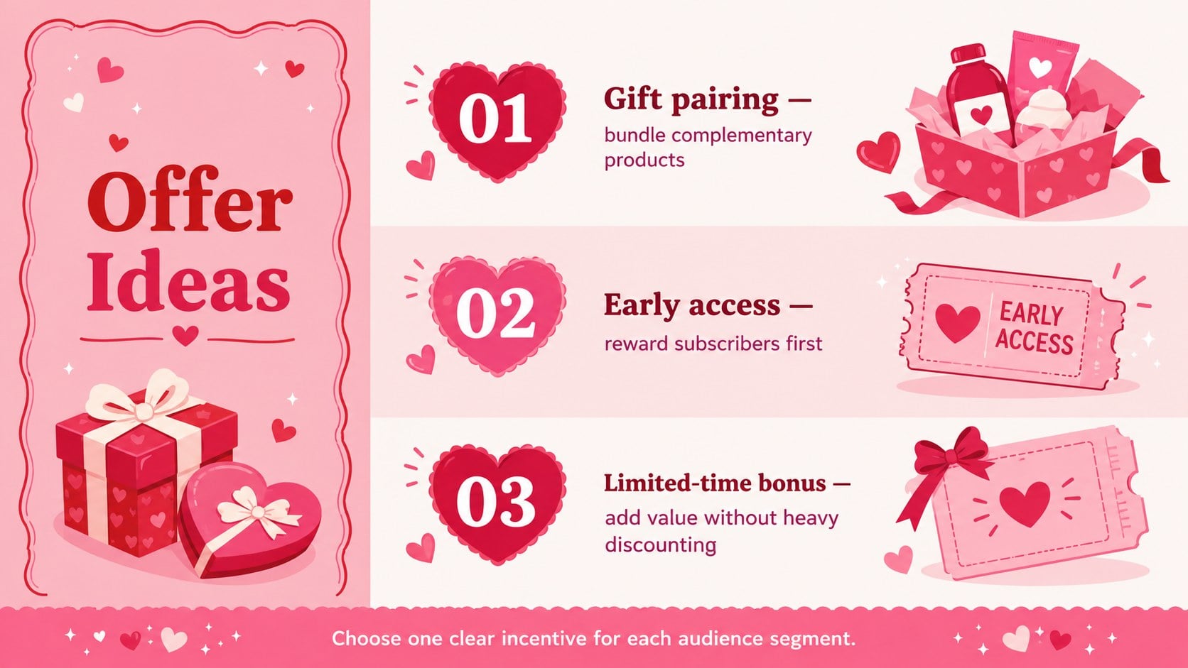 Valentine's Day Marketing Strategy Deck presentation template, slide 6