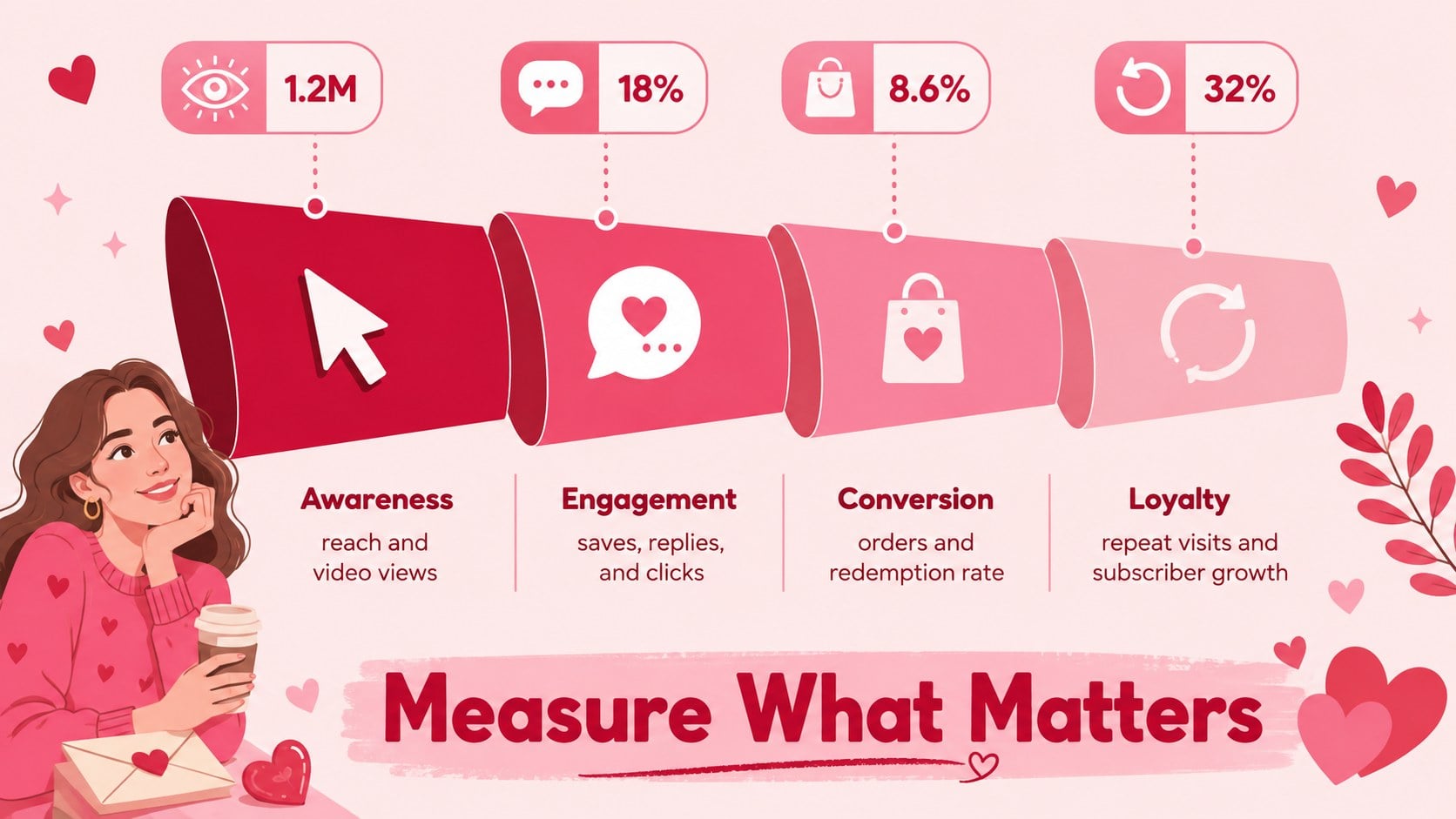 Valentine's Day Marketing Strategy Deck presentation template, slide 11