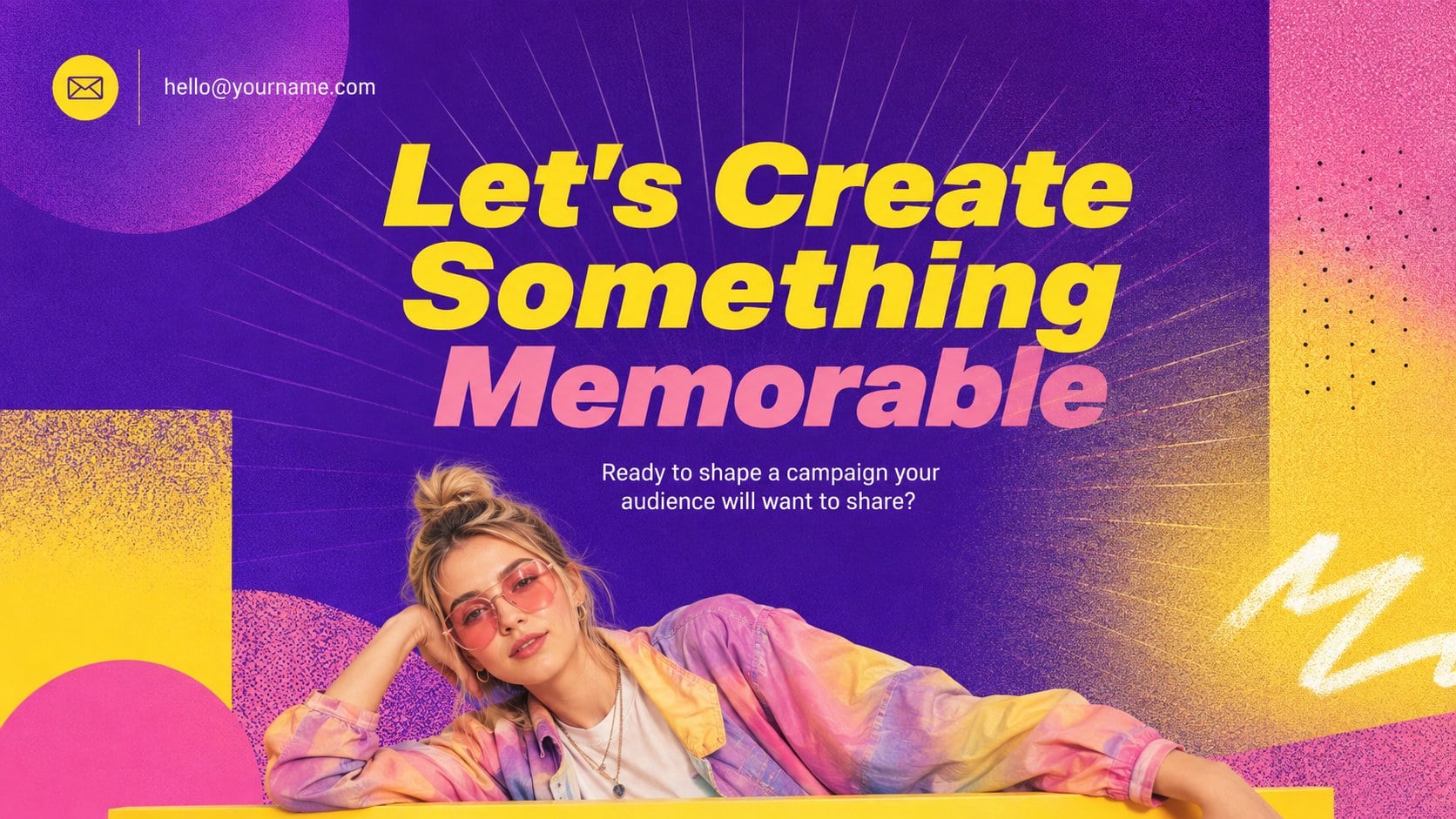 Vibrant Influencer Media Kit Deck presentation template, slide 15