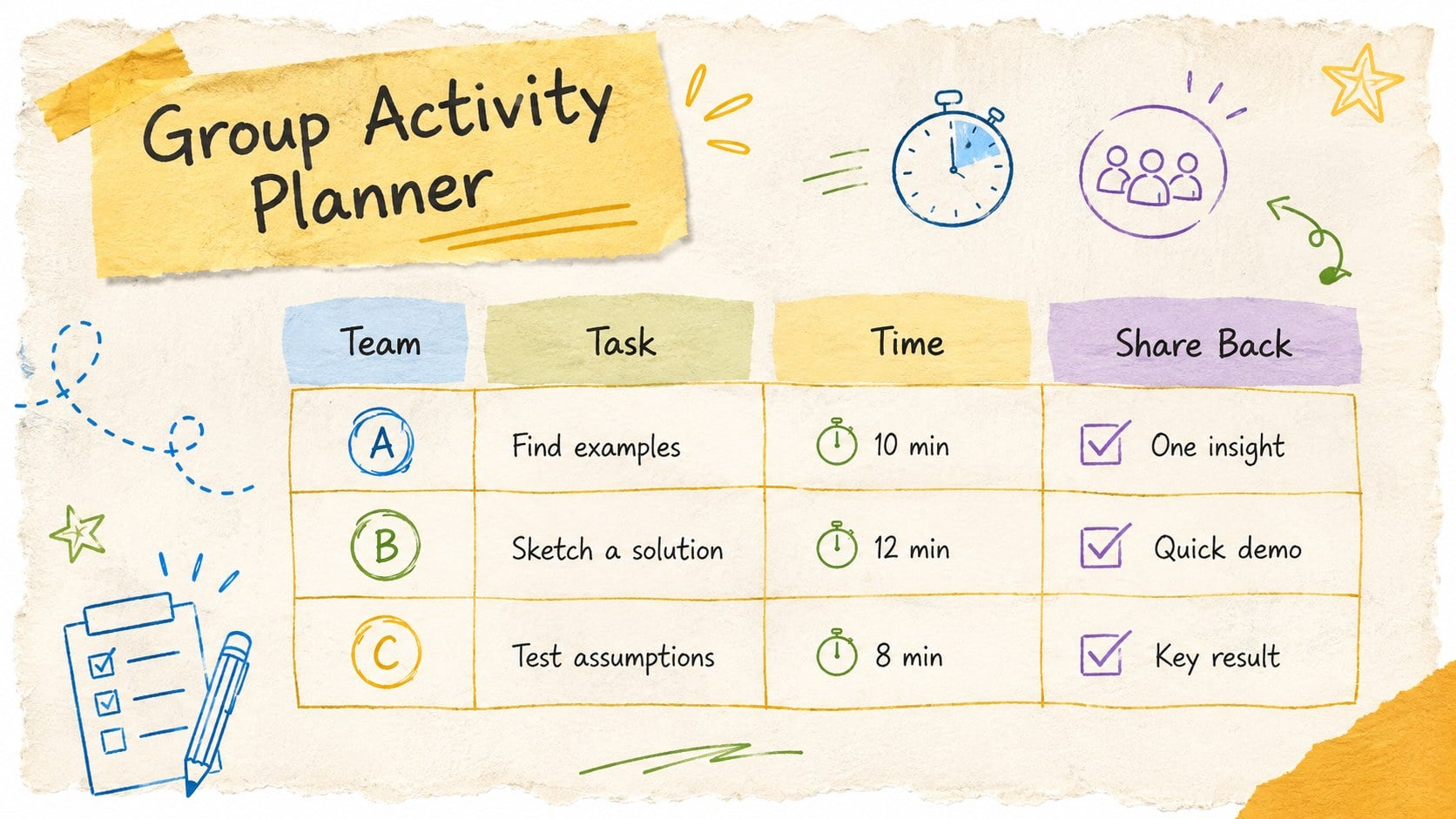 Vibrant Paper Classroom Slide Kit presentation template, slide 13