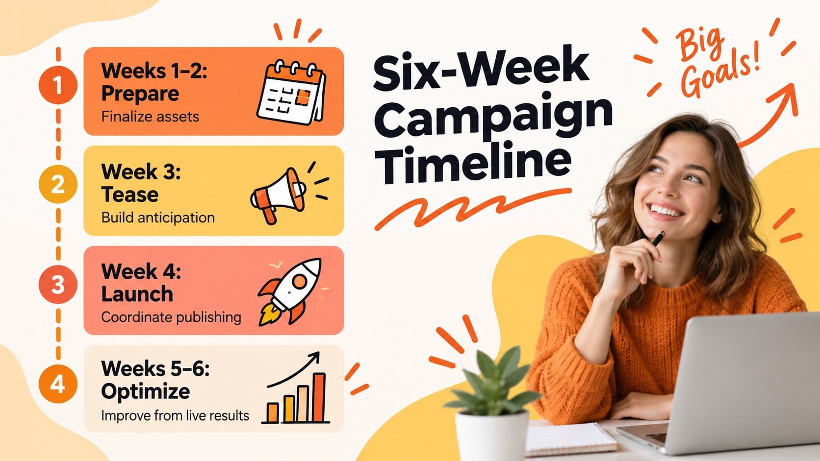 Vibrant Social Campaign Planner presentation template, slide 11