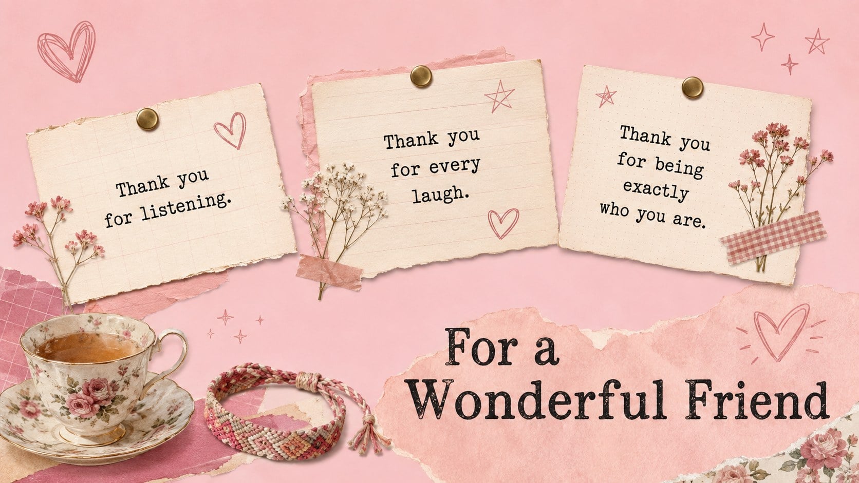 Vintage Romance Scrapbook Slides presentation template, slide 12