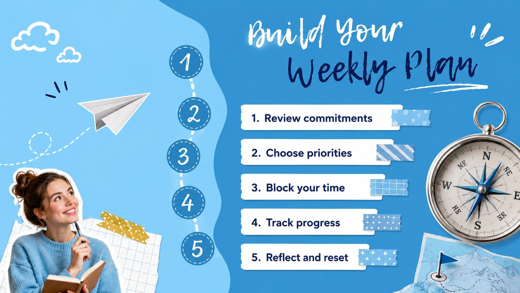 Visual Weekly Schedule Deck presentation template, slide 13