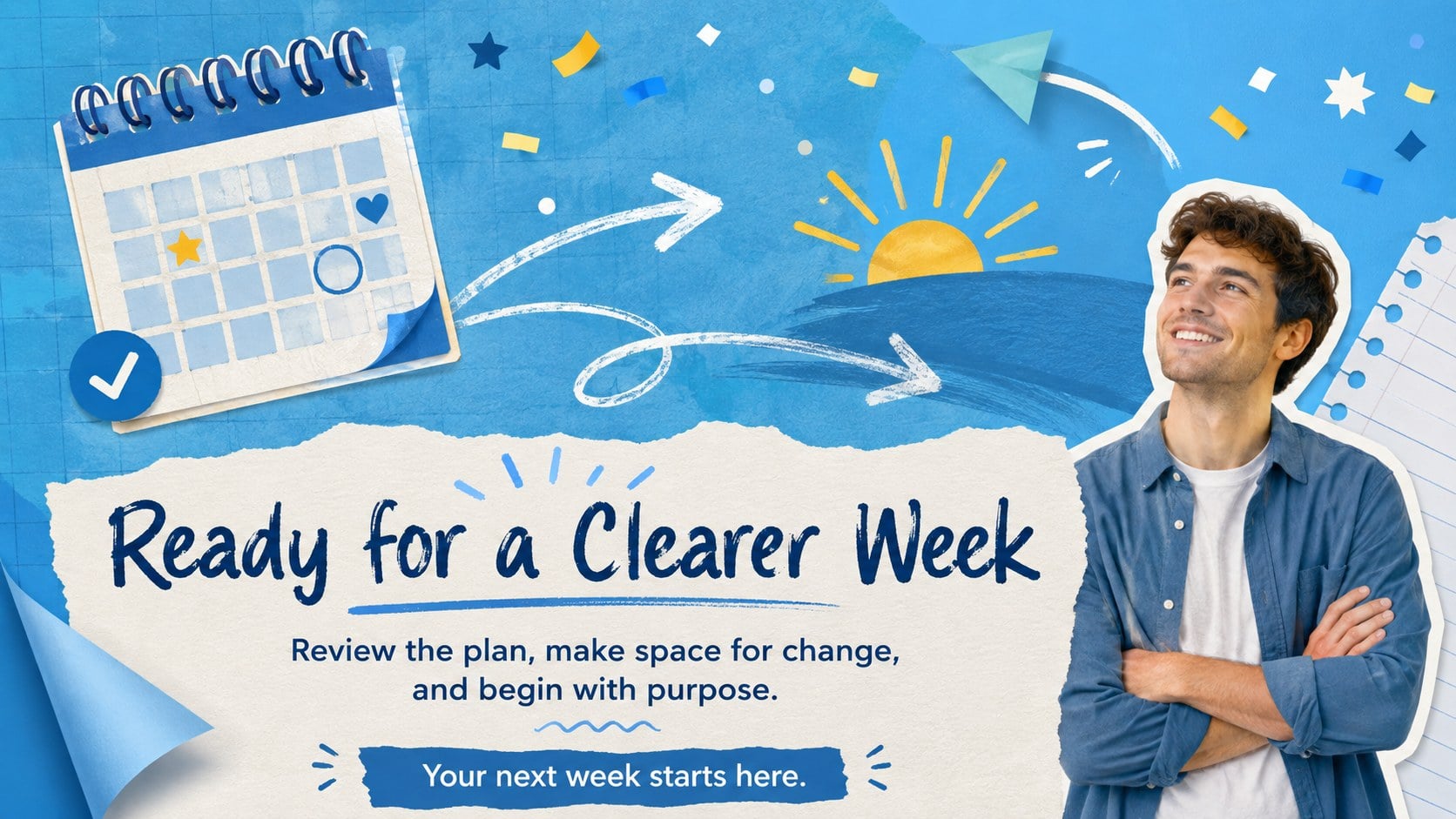 Visual Weekly Schedule Deck presentation template, slide 16
