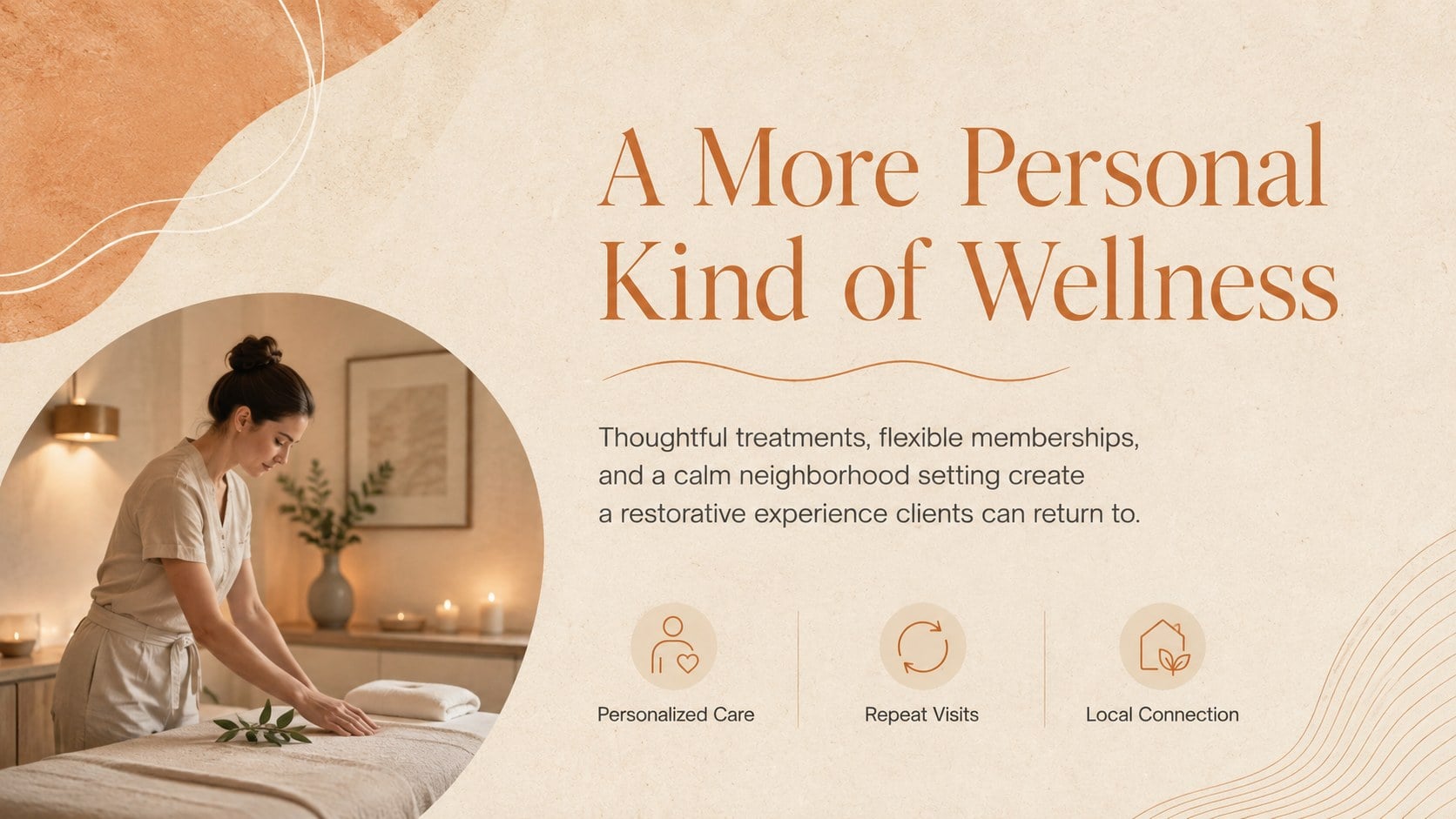 Wellness Spa Investor Pitch presentation template, slide 3