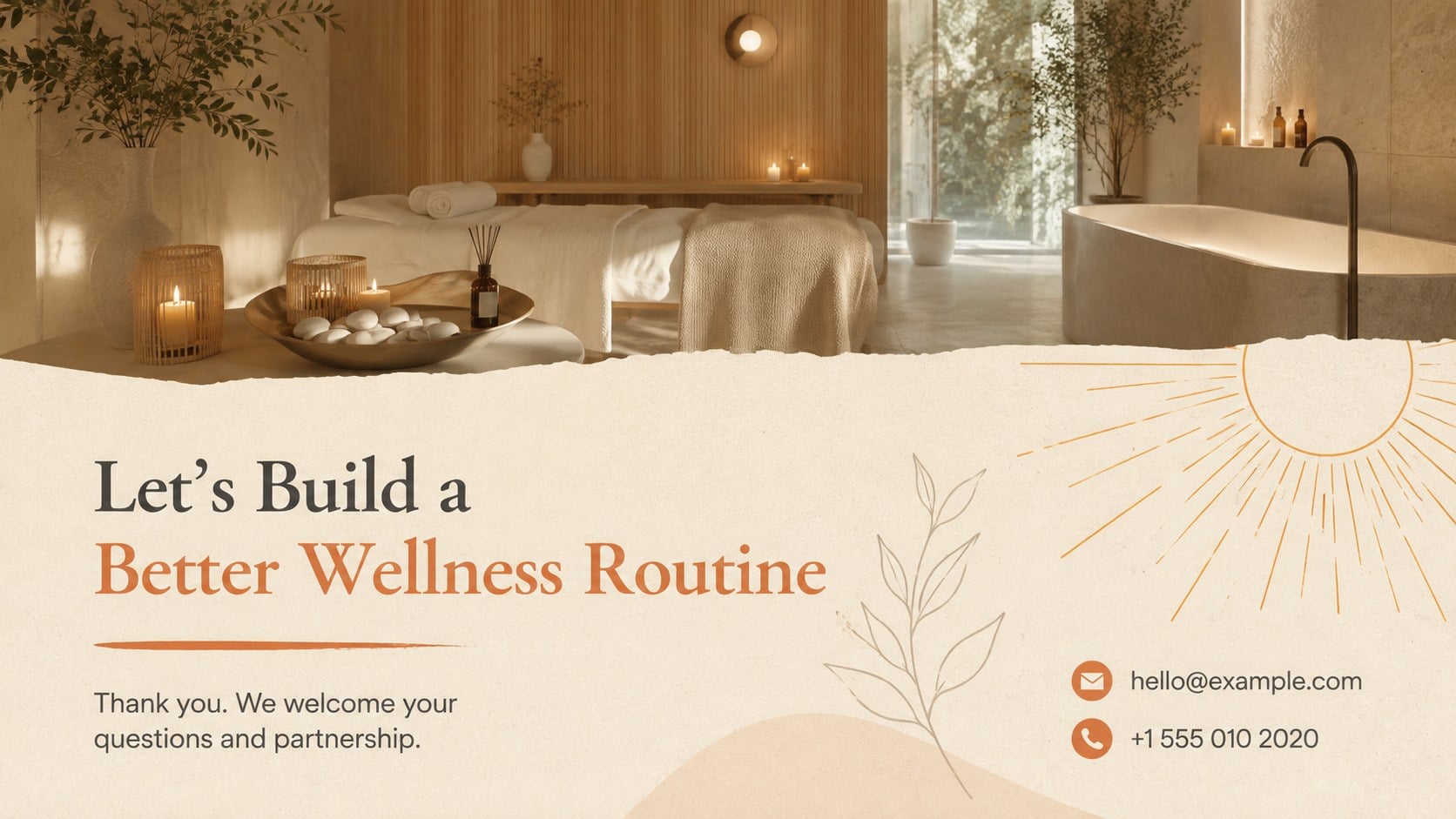 Wellness Spa Investor Pitch presentation template, slide 15