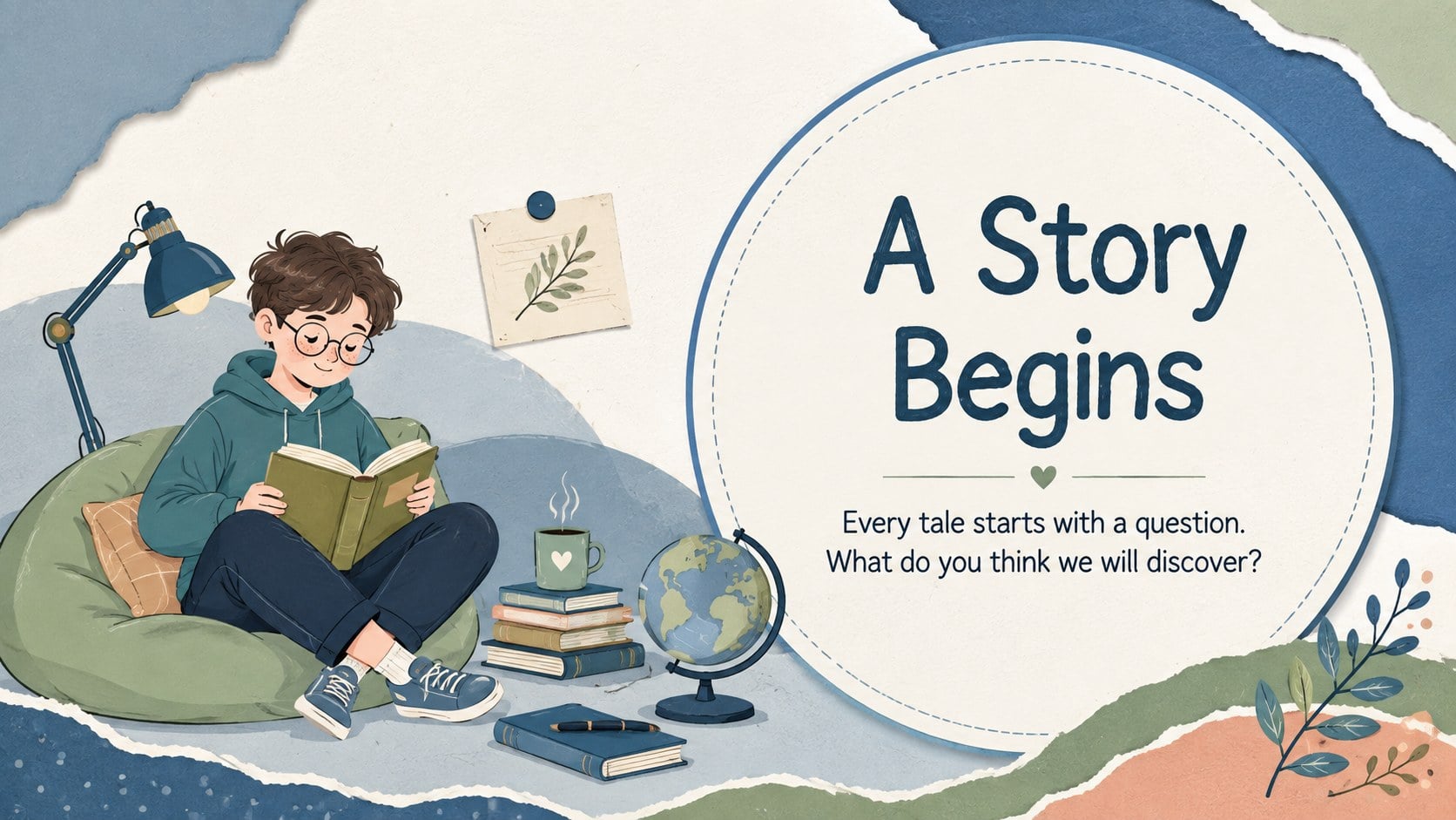 Whimsical Storybook Classroom Deck presentation template, slide 3