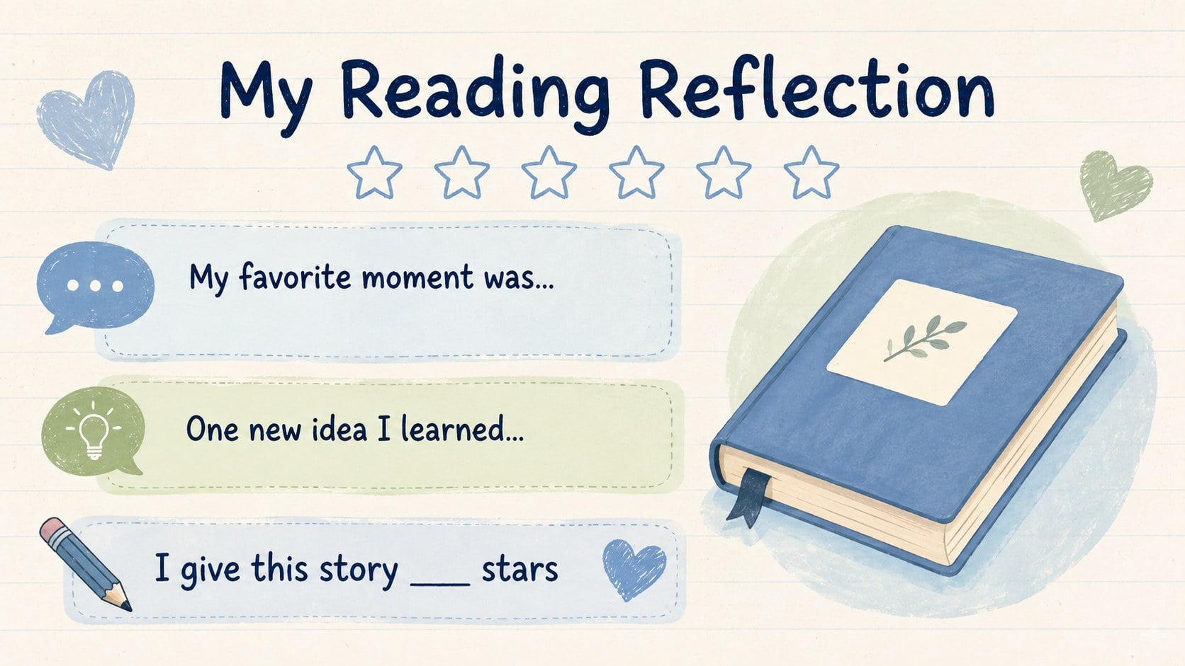 Whimsical Storybook Classroom Deck presentation template, slide 12