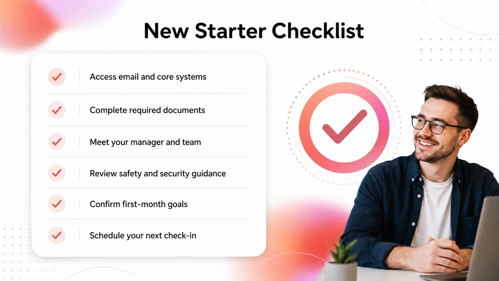 Workplace Onboarding Starter Deck presentation template, slide 13