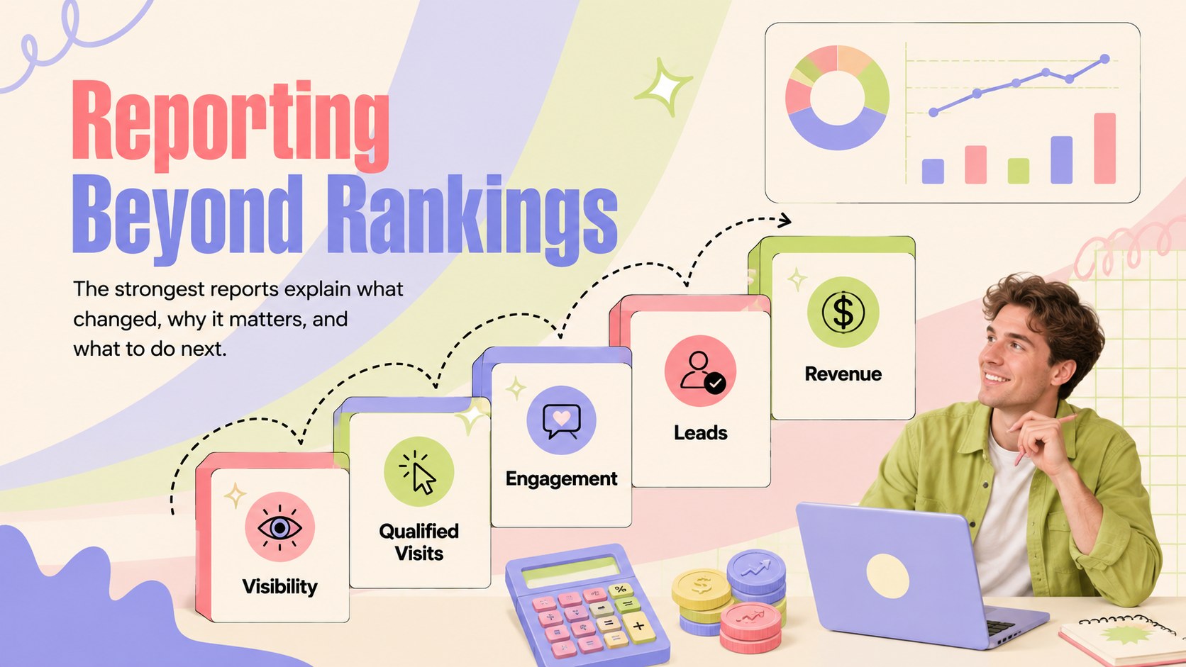 Modelo de apresentação Portfólio de Especialista em SEO, slide 10