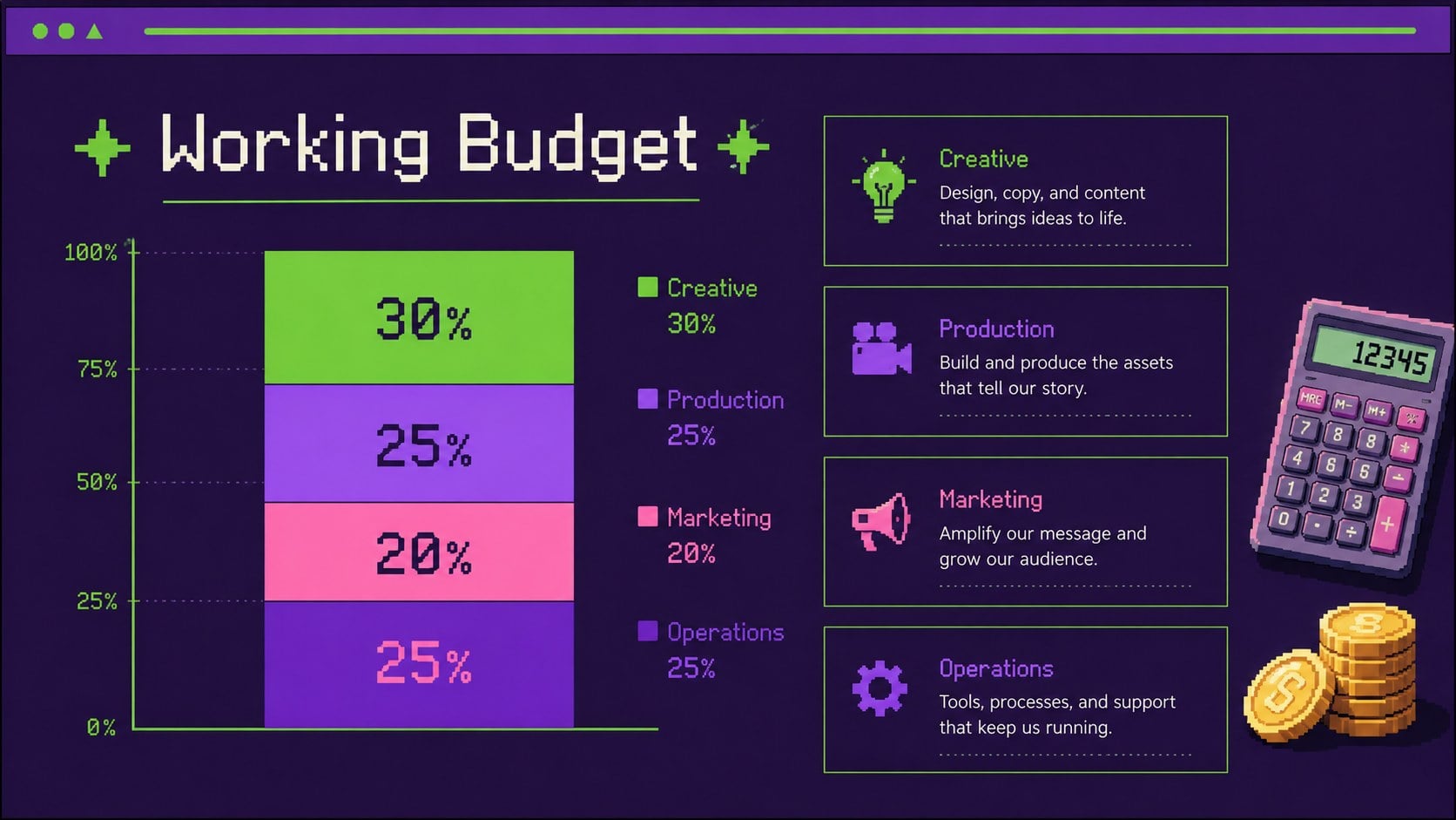 Y2K Web Marketing Strategy Deck presentation template, slide 12
