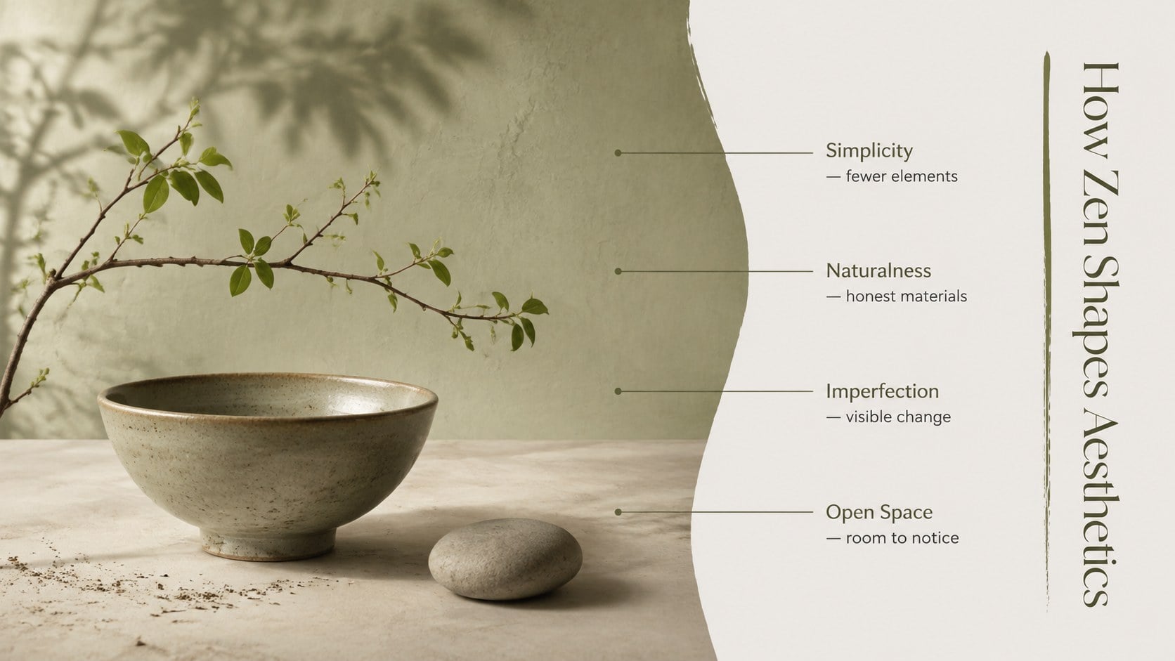 Zen Buddhist Philosophy Lesson Theme presentation template, slide 12